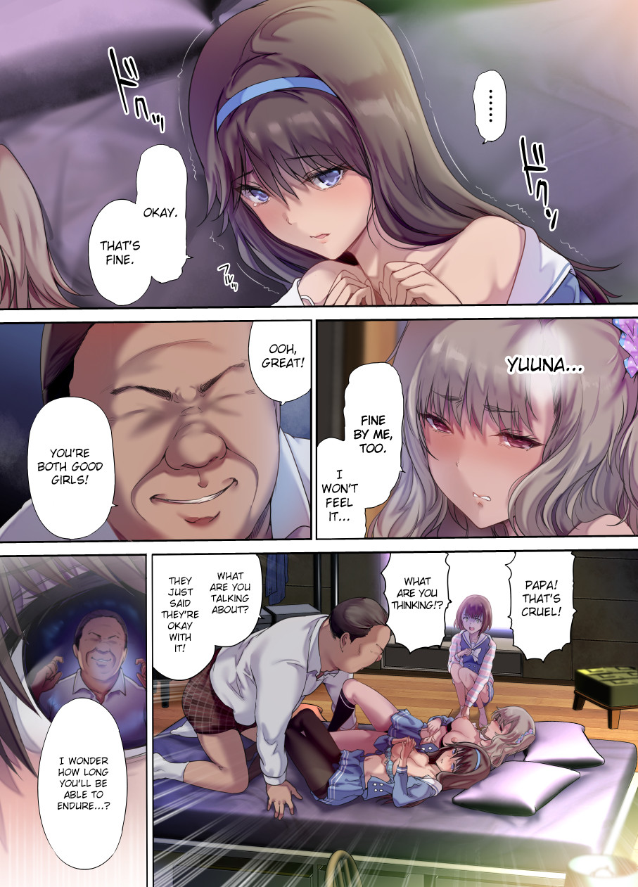 Hentai Manga Comic-Daddy's Bedroom Is a Hangout For His Daughter's Friends-Read-26